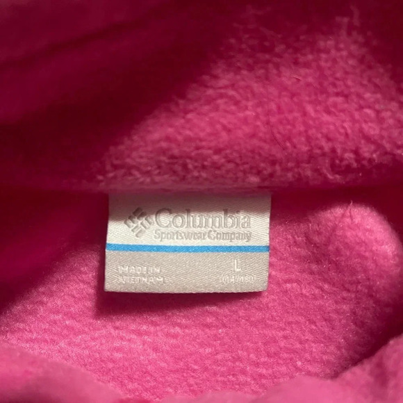 Columbia Fleece Jacket Girls Large - Picture 3 of 5